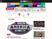 Tablet Screenshot of nbcsports.com