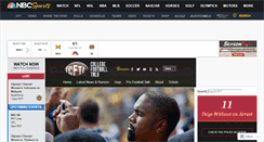 Desktop Screenshot of collegefootballtalk.nbcsports.com