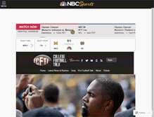 Tablet Screenshot of collegefootballtalk.nbcsports.com
